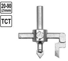 VOREL WYCINAK DO GLAZURY fi 20 - 90 mm 03900