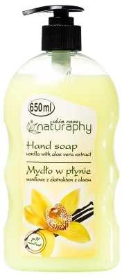 Naturaphy Skystas muilas 650ml vanilės ir alavijo
