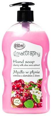 Naturaphy Skystas muilas 650ml Vyšnių ir Alavijų