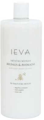 Skystas muilas Ieva medaus ir avokado kvapo, 1 l.