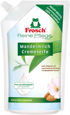 Skystas muilas Frosch SU ALIJOŠIUMI, 500 ml