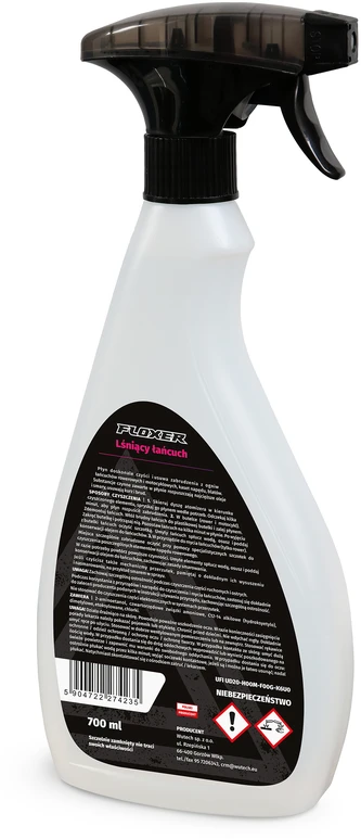 Skystis dviračių ir motociklų pavarų grandinių valymui FLOXER 700ml