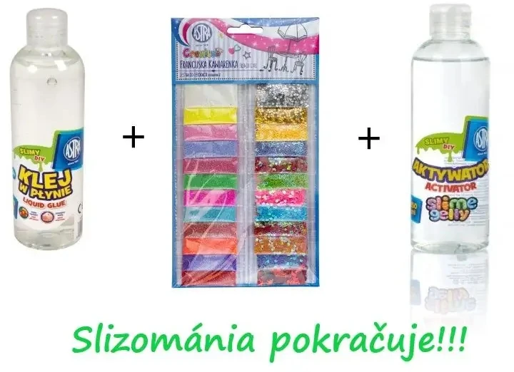 Skystis gleivėms aktyvuoti Astra, Slime Gelly, 250g, 401119004