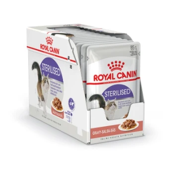 Royal Canin FCN Cat plaukų ir odos priežiūros padažas 12x85g