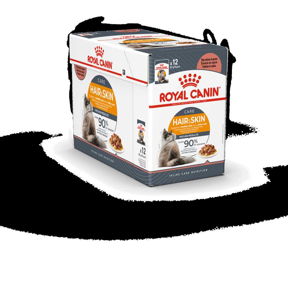 Royal Canin FCN Cat plaukų ir odos priežiūros padažas 12x85g