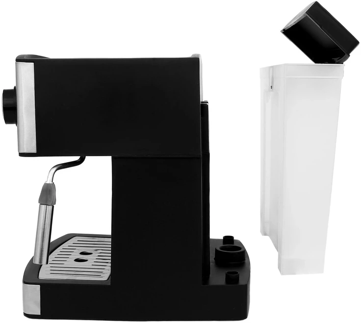 Kavos aparatas Mesko | Espresso Aparatas | MS 4403 | Slėgis 15 bar | Su pieno plakikliu | Semi-automatinis | 850 W | Nerūdijantis plienas/Juodas