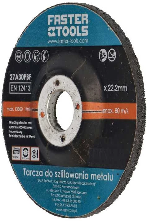 Faster Tools Šlifavimo diskas Faster 125mm metalui