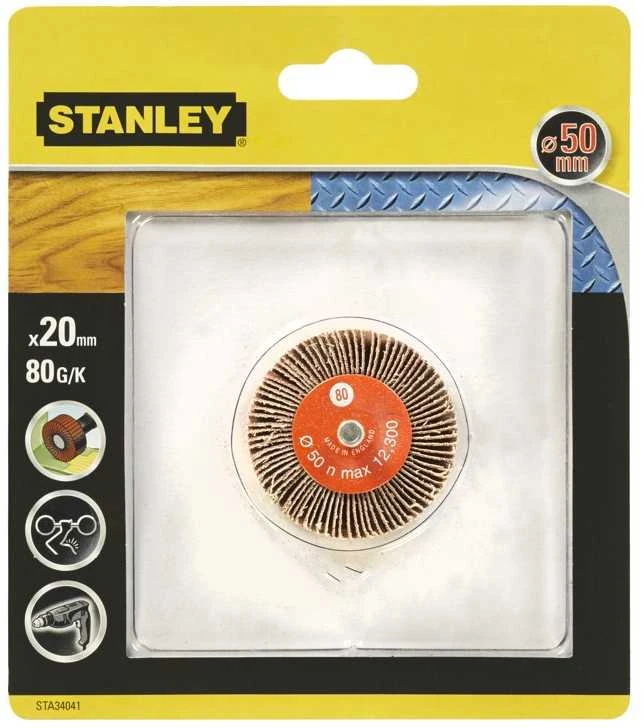 Stanley Šlifavimo pop. ratukas 60 x 40 mm, 80 g