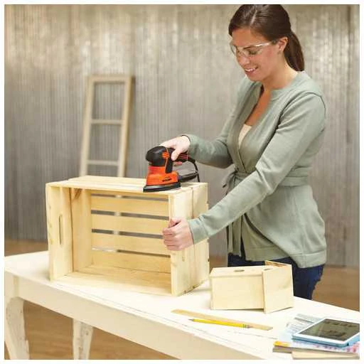 Black & Decker ekscentrinis daugiafunkcis šlifuoklis 120W KA2500K