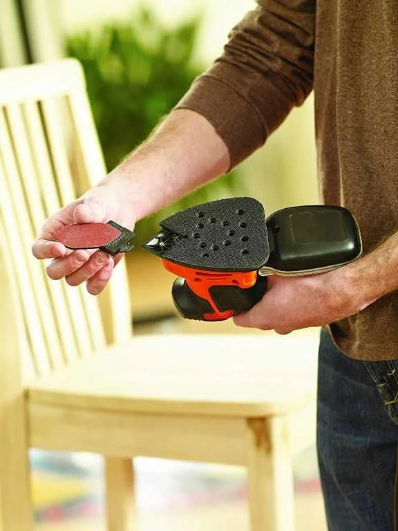 Black & Decker ekscentrinis daugiafunkcis šlifuoklis 120W KA2500K