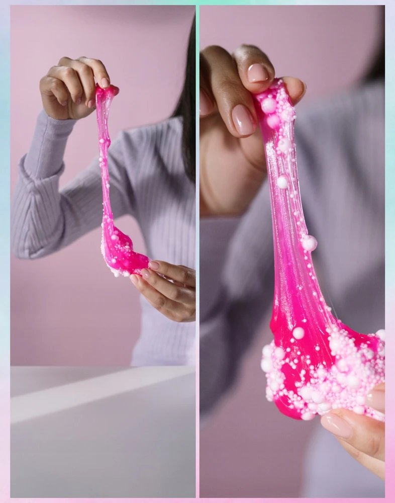 SLIME DIDELIS KŪRYBINIS RINKINYS, SLIME PRIEDAI, PAPRAŠYMAI VAIKŲ DĖŽUTĖS GAMYBAI