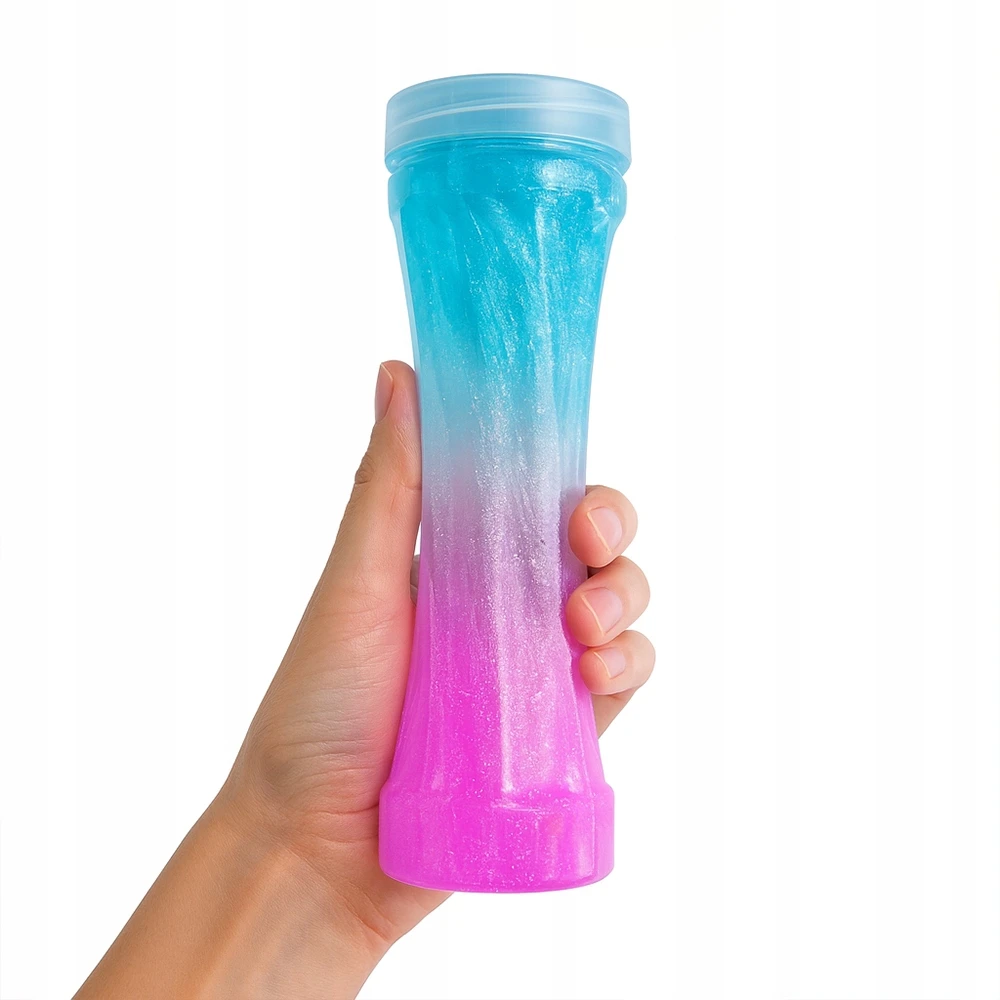 SLIME DIDELIS RINKINYS VAIKAMS PLASTIKINIS STIPRI GLITTER GALAXY 6 vnt.