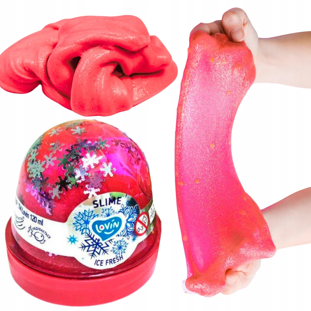Maksik Okto Gluty Slime Glutek Plastic Paste Anti-stress Stretchy Elastic 120 ml