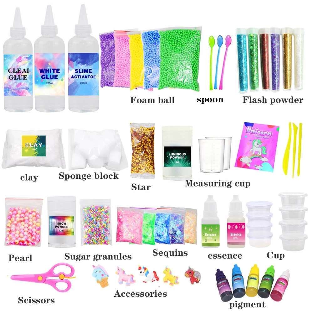 SLIME MEGA XXL RINKINYS SLIME GLUTS GAMYBAI DOVANA VAIKŲ DIENOS proga