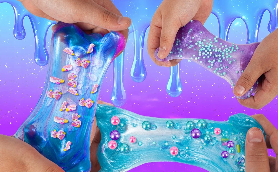 SLIME MEGA XXL RINKINYS SLIME GLUTS GAMYBAI DOVANA VAIKŲ DIENOS proga
