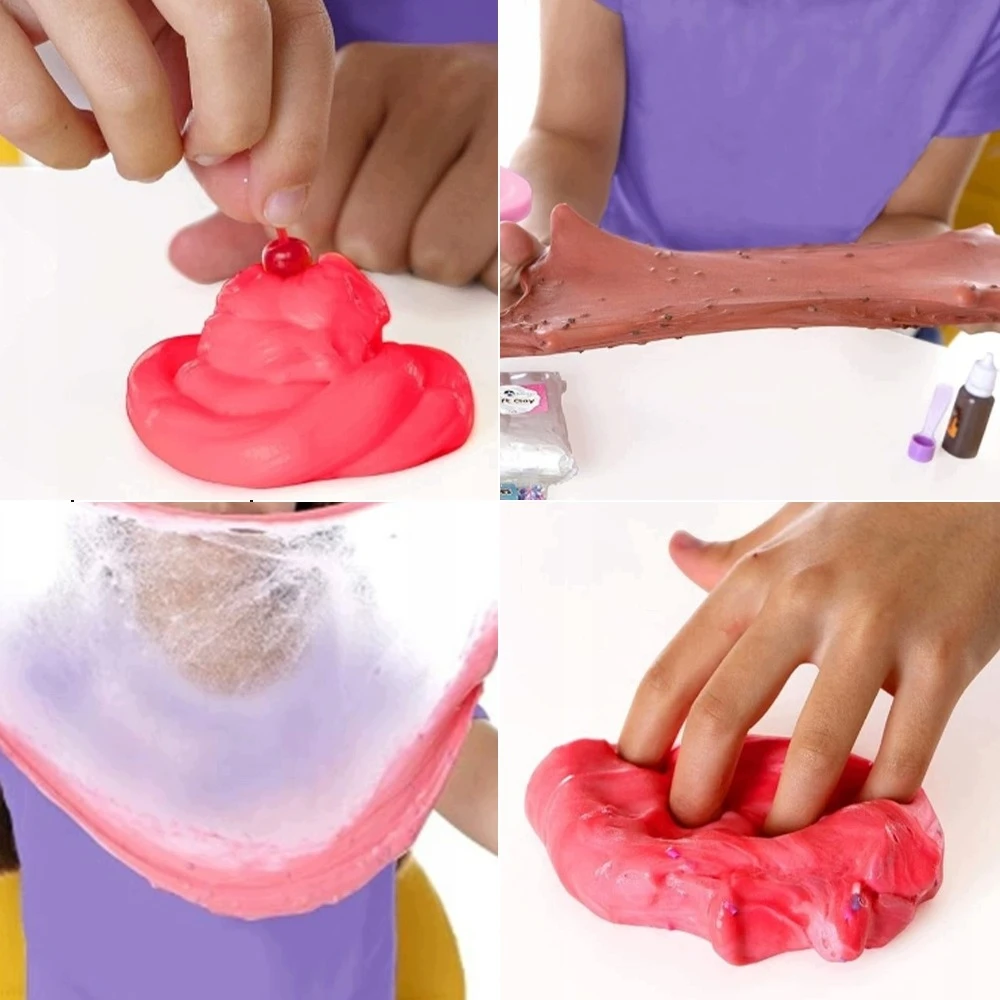 „Slime Play“ tešlos gaminimo vaikams „Creative Factory“ ledų bandelių rinkinys