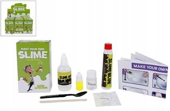 SLIME SLIME KIT „pasidaryk pats“.