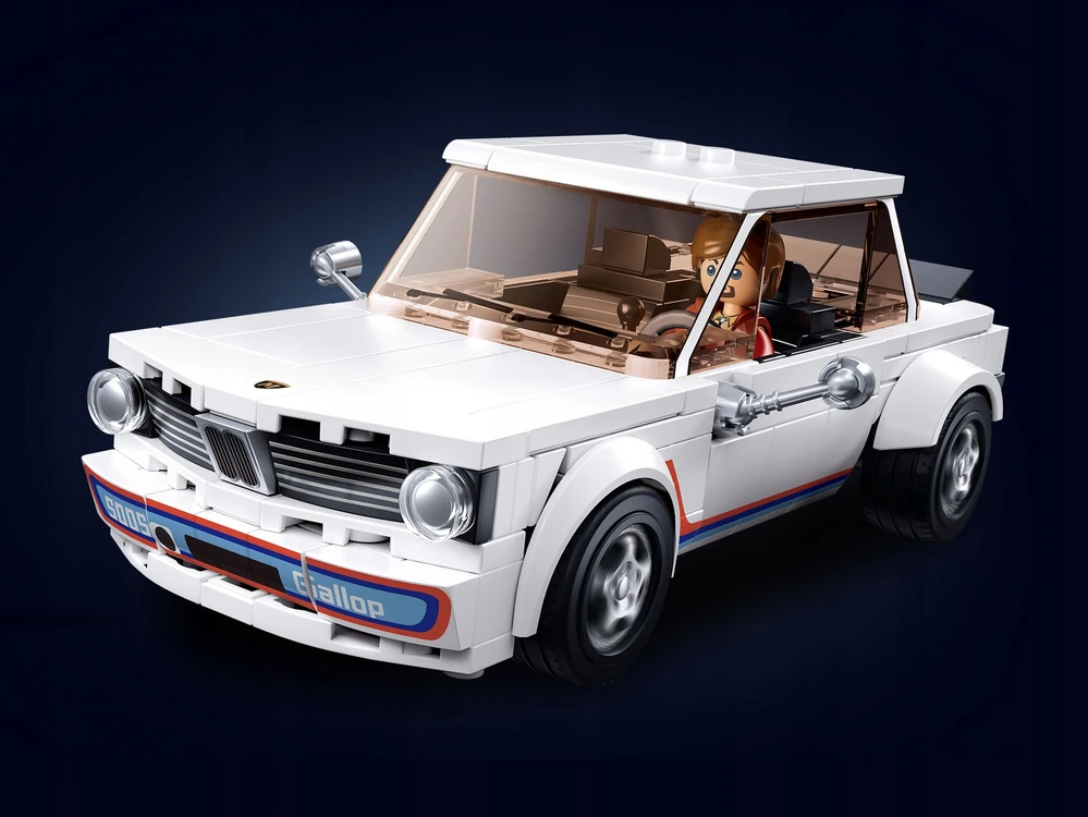 SLUBAN Blocks Race Car AUTO CLASSIC retro pav B1126 277 vnt.