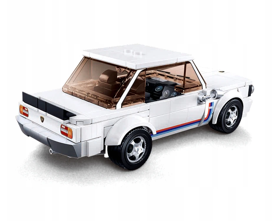 SLUBAN Blocks Race Car AUTO CLASSIC retro pav B1126 277 vnt.