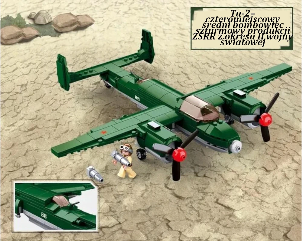 Sluban BLOKUOJA LĖKTUVO TUPOLEV ŠTUOTĖS BOMBANČIO naikintuvą MILITARY + NUOTOLINĖ FIGŪRA