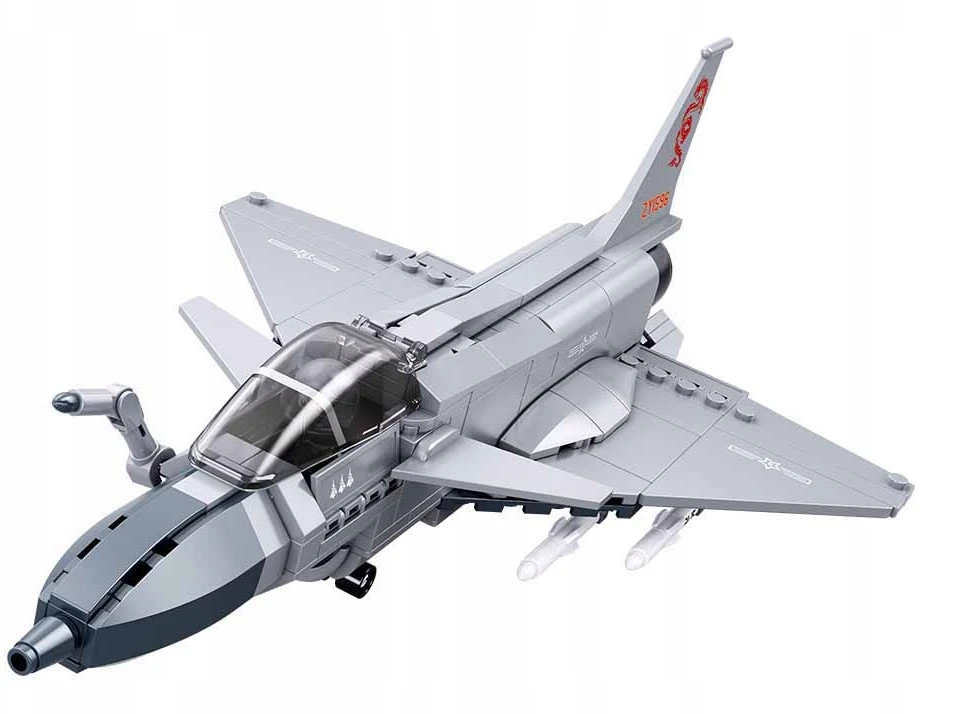Sluban Construction Blocks Fighter J-10CS 211 el Vaikų gynimo diena