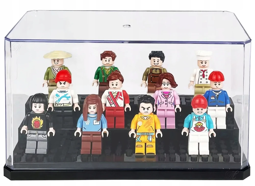 Sluban DISPLAY M skirta FIGURINES plytų statulėlės spintelės lentynos platformos garažo vitrina