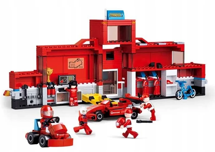 SLUBAN F1 BLOKAI „Pit Stop“ paslauga 557 - B0375