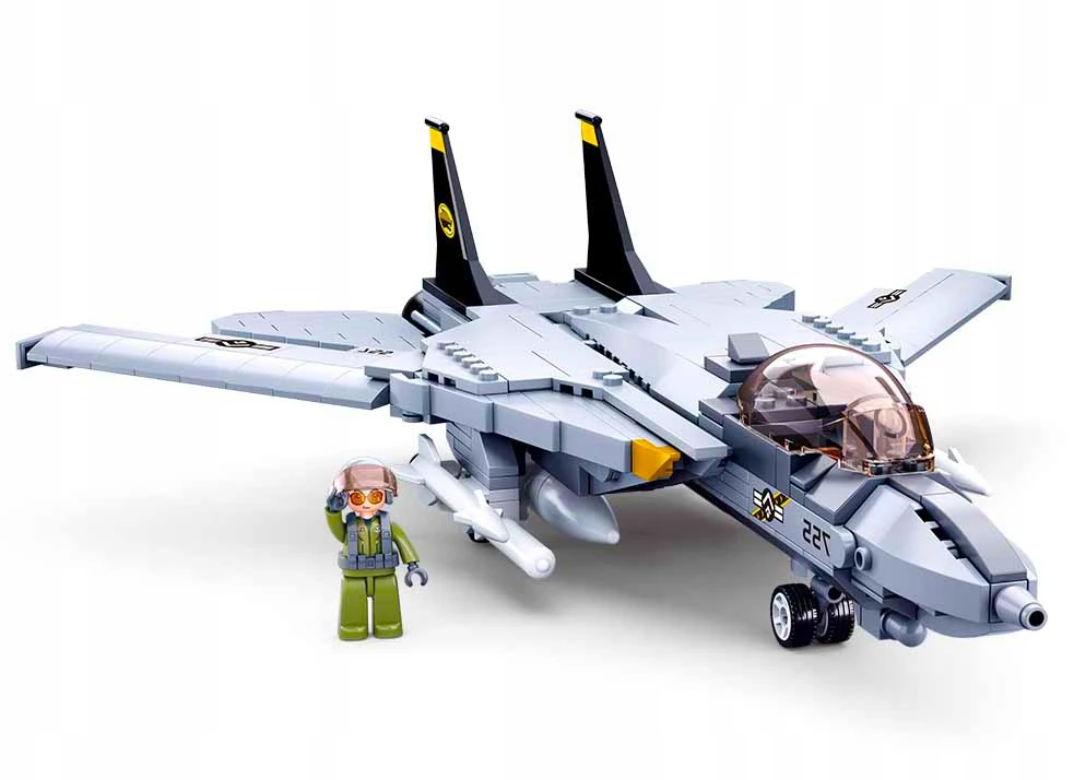 Sluban Grumman F-14 Tomkat TOP GUN blokuoja naikintuvą 404 eleFIGURE karinis