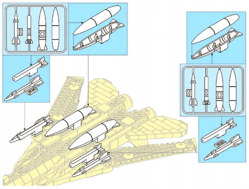Sluban Grumman F-14 Tomkat TOP GUN blokuoja naikintuvą 404 eleFIGURE karinis