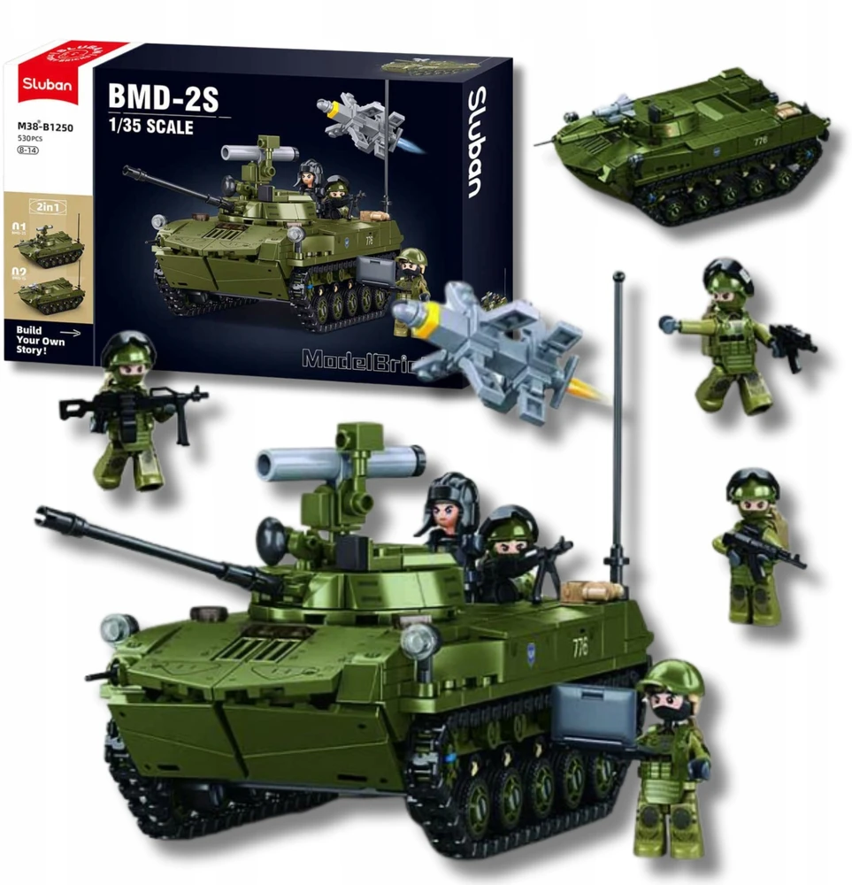 SLUBAN M38-B1250 BLOKAI Bakas 2in1 BMD-2S BMD-1S