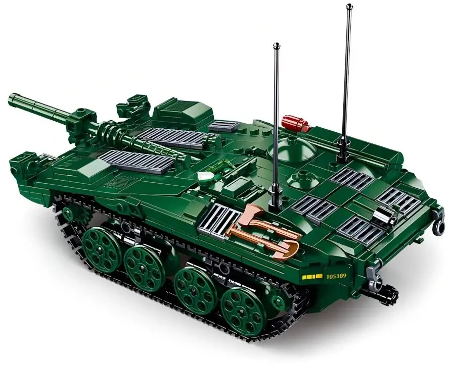 Sluban Stridsvagn 103 karinio tanko blokelių konstruktorius, 692 det., 6+