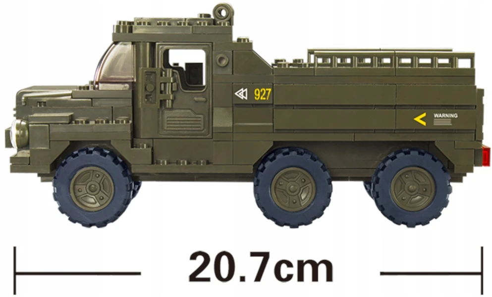 Sluban Plytos AMERIKOS Transporto Sunkvežimis Kariškis, kariuomenė + 4 FIGURINOS karys