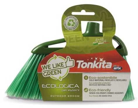 Tonkita we like green Tonkita we like žalias Šluota Ecologica Lauko be kotelio