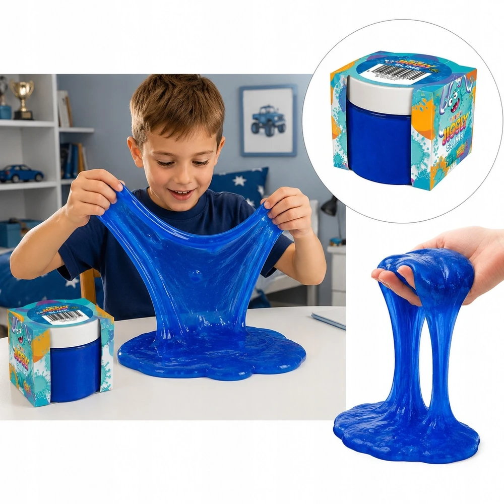 Tuban Jiggly Slime - Slaimas - Mėlyna Mėlynė - 100 g
