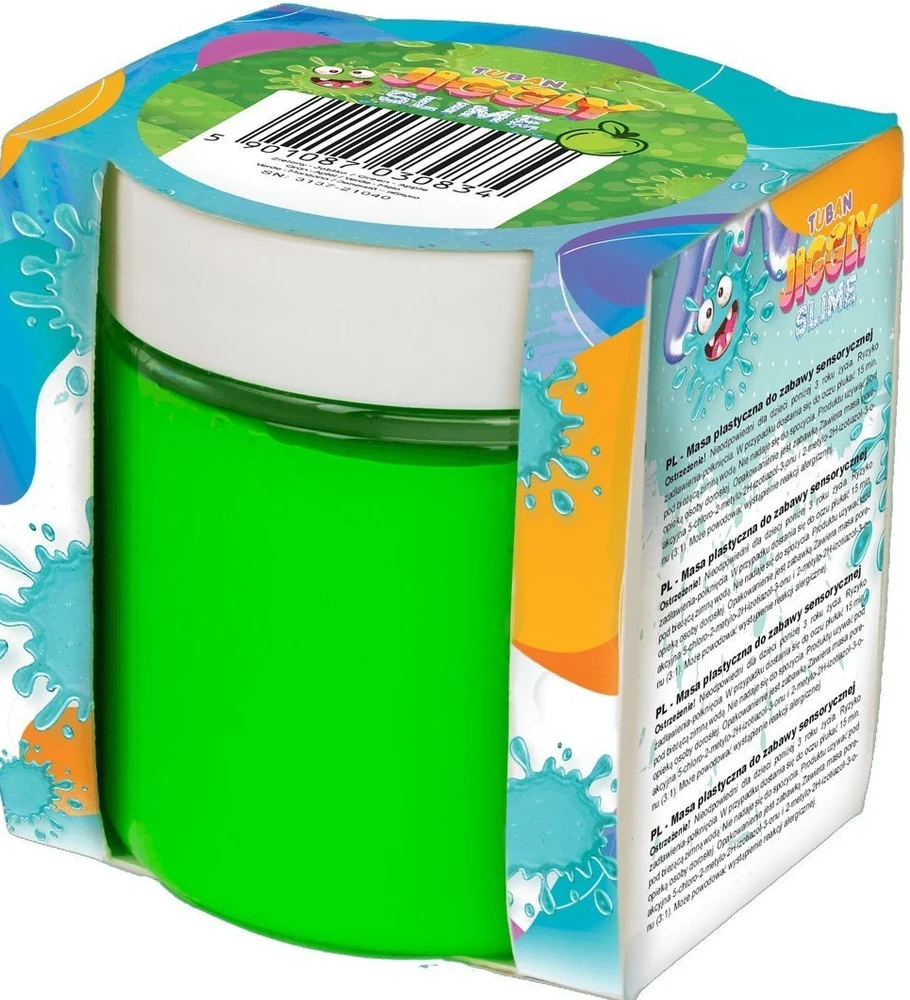 Tuban Jiggly Slime - Slaimas - Žalias Obuolys - 100 g