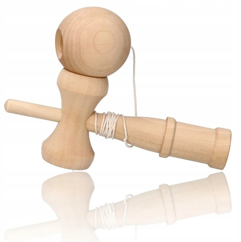 Small Foot KENDAMA žaislas, MEDINIS ŽAIDIMAS VAIKAMS, PUIKI DOVANA VAIKAMS SFD