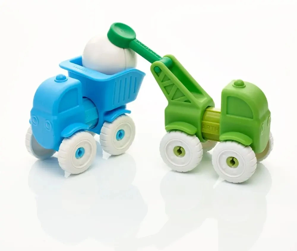 SMARTMAX magnetiniai blokai VEHICLES Mano pirmosios transporto priemonės 1+ Smart Games EDU