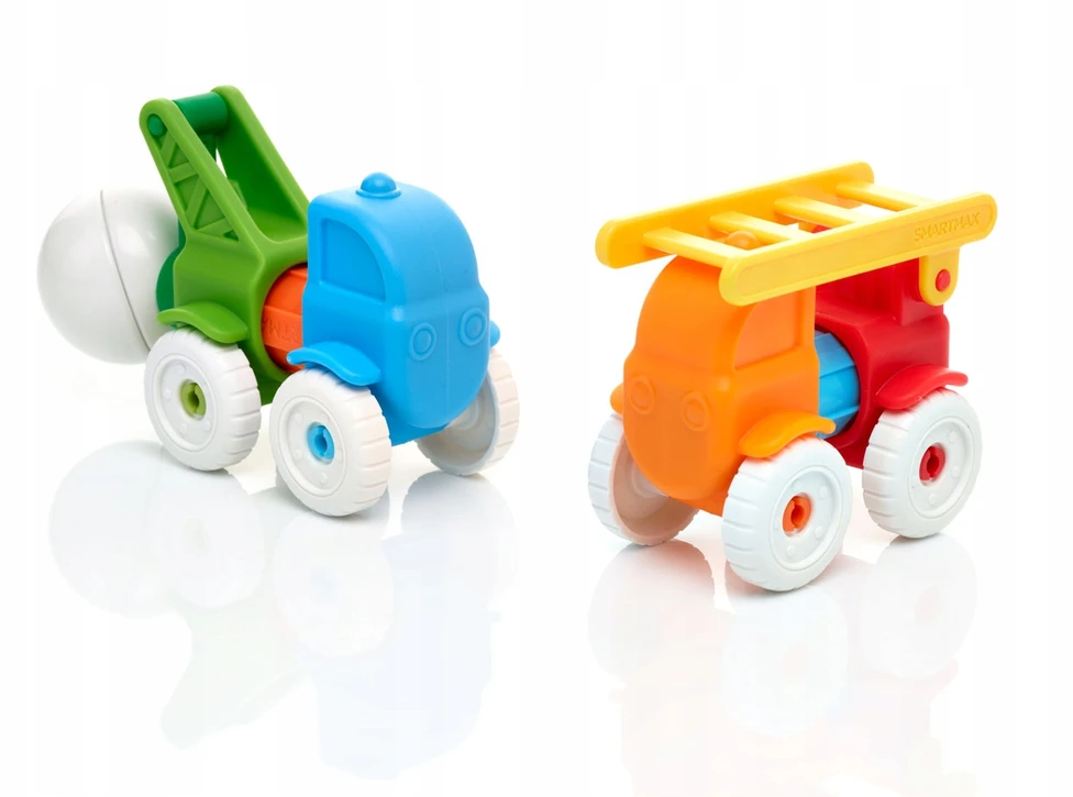 SMARTMAX magnetiniai blokai VEHICLES Mano pirmosios transporto priemonės 1+ Smart Games EDU