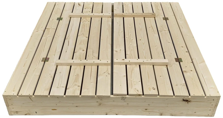 4IQ Smėlio dėžė Bonus Orbis, 140x140cm, su patiesalu ir 300kg smėlio