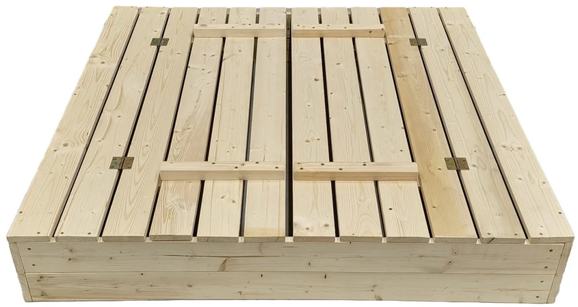 4IQ Smėlio dėžė Bonus Orbis, 120x120cm, su patiesalu ir 250kg smėlio