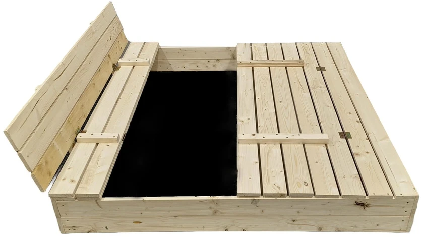 4IQ Smėlio dėžė Bonus Orbis, 140x140cm, su patiesalu