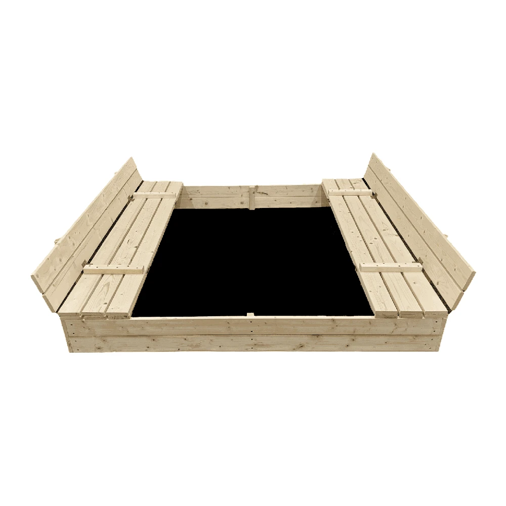 4Iq Group Smėlio dėžė Bonus Orbis, 160x160cm, su patiesalu