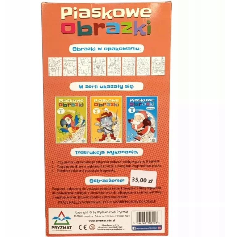 Smėlio paveikslų rinkinys 3XL smėlio piešimas 8 paveikslai 11 spalvų