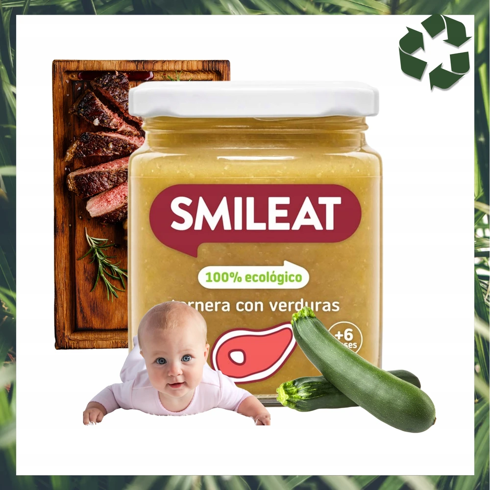 Smileat Potito Bio veršiena su daržovėmis 230g