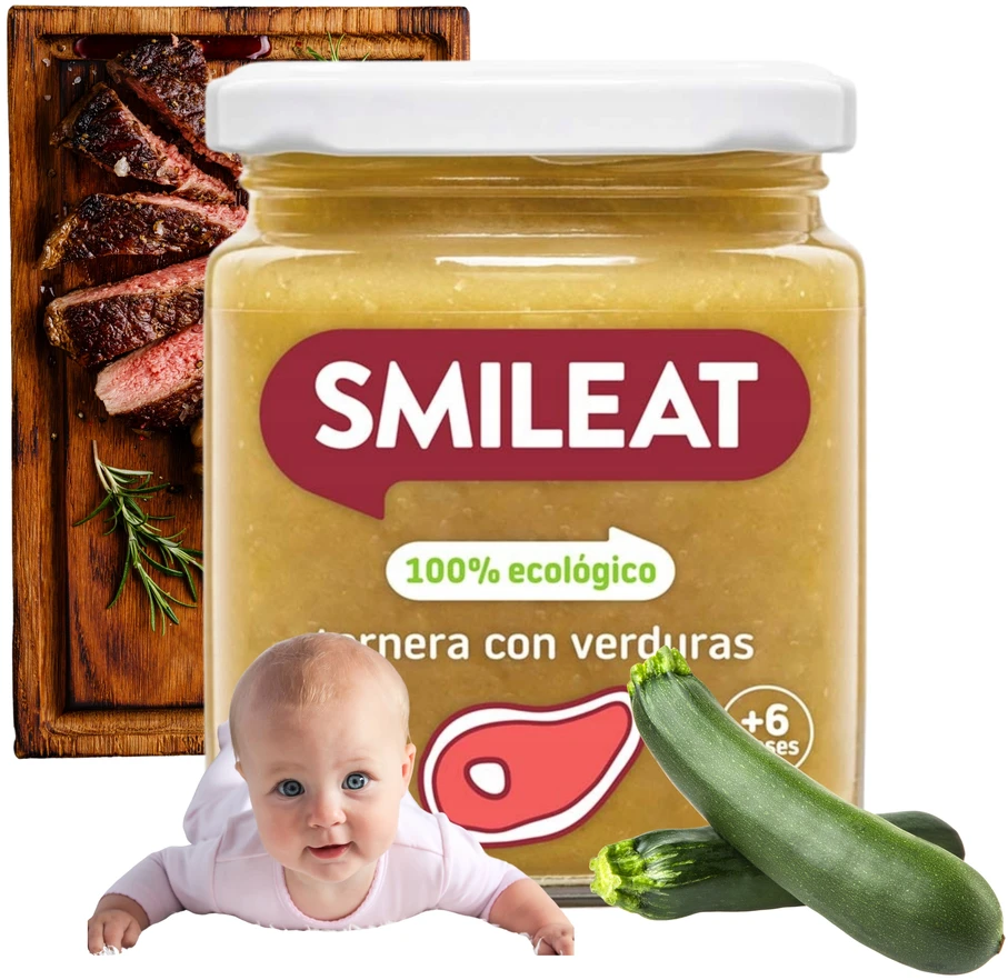 Smileat Potito Bio veršiena su daržovėmis 230g