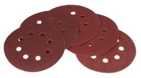 Faster Tools Smilšpapīra diski Velkro 125mm 120 grūdėtumo 5 vnt.