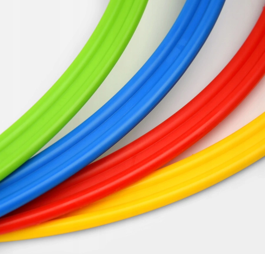 Smj Sport Treniruočių žiedai 45cm 12 vnt. / KT12-45RGBY