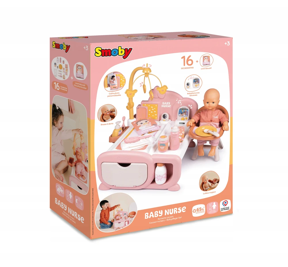Elektrinis auklės kampelis Smoby Baby Nurse 1254