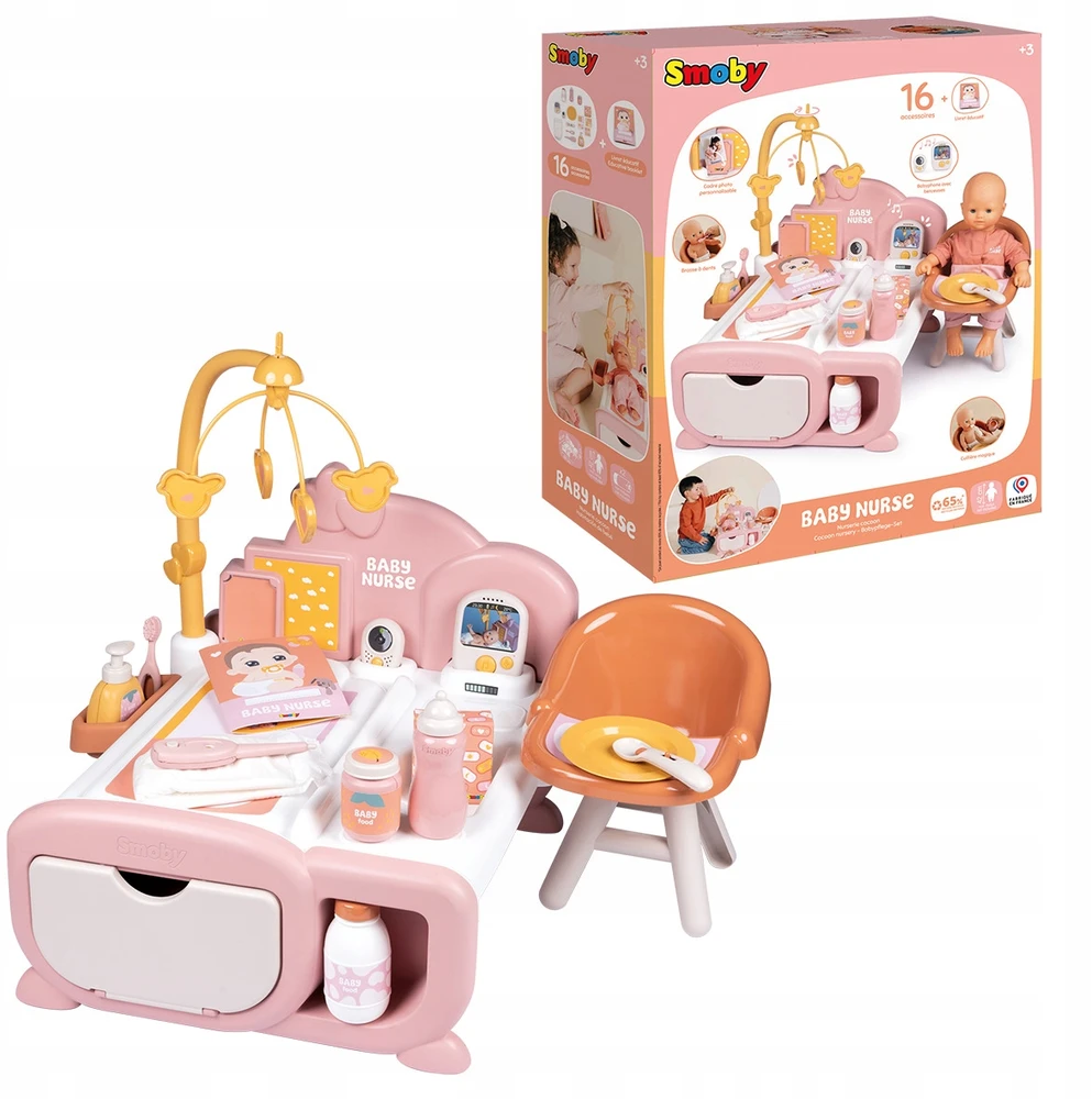 Elektrinis auklės kampelis Smoby Baby Nurse 1254