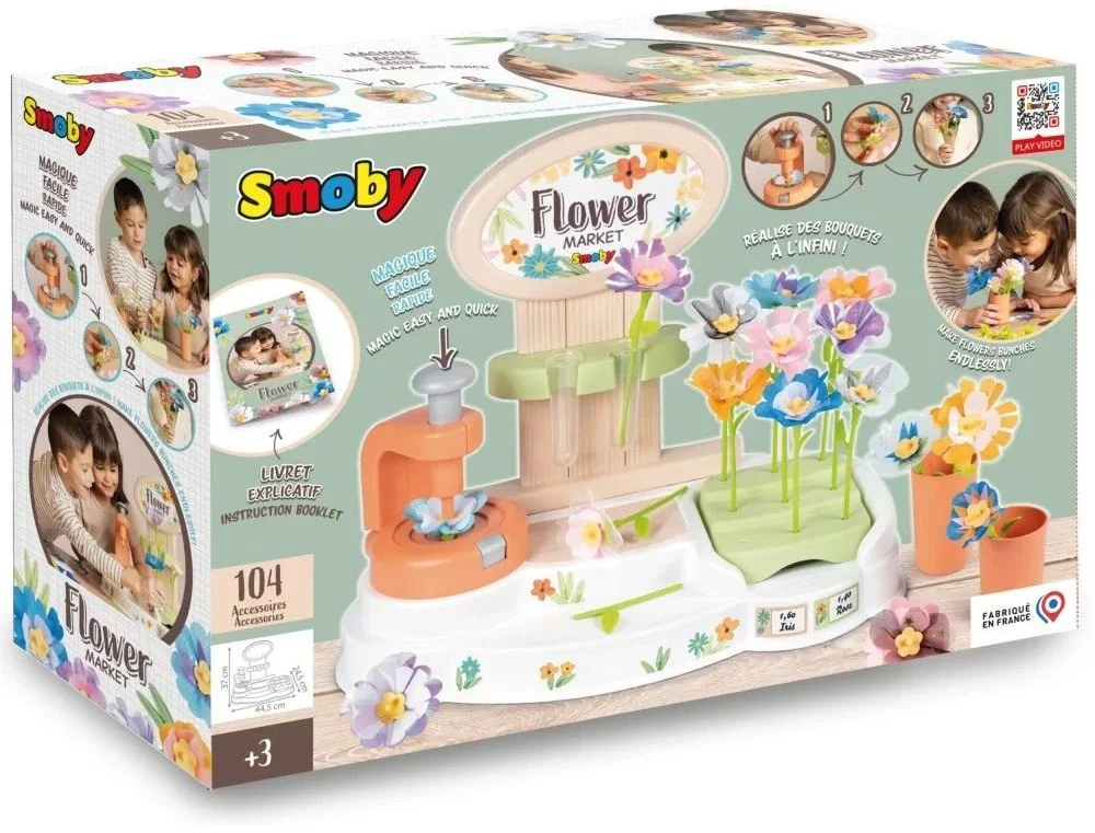 SMOBY Creative gėlių gaminimo rinkinys 104 vnt. 3+